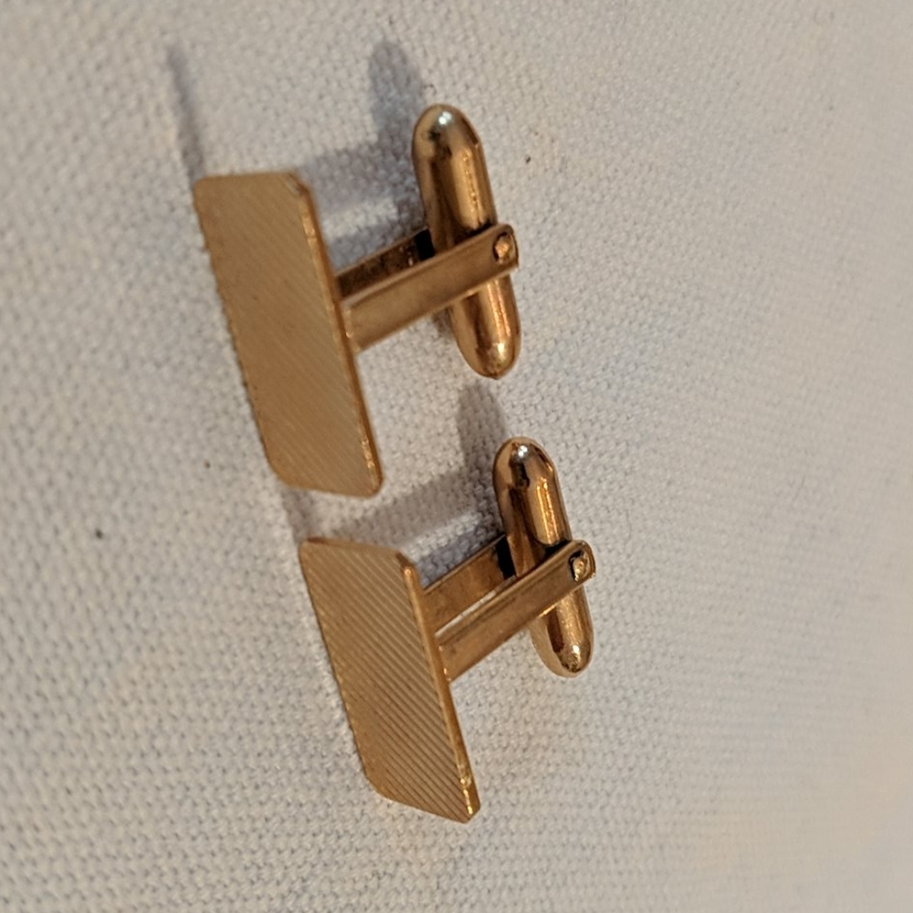 Vintage Gold Men's Cufflinks